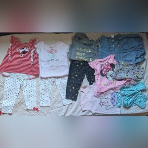 24 Month Girls Lot Of 12 Pieces